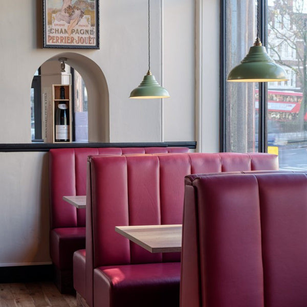 Fluted Back Banquette Seating – Restaurant Furniture Store