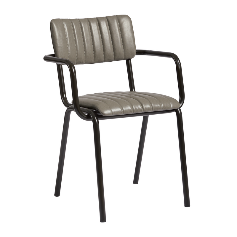 Stacey Stacking Armchair - Grey - main image