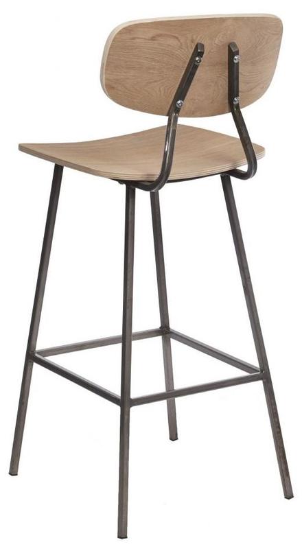 Josie High Stool Clear Frame (Lacquered) - main image