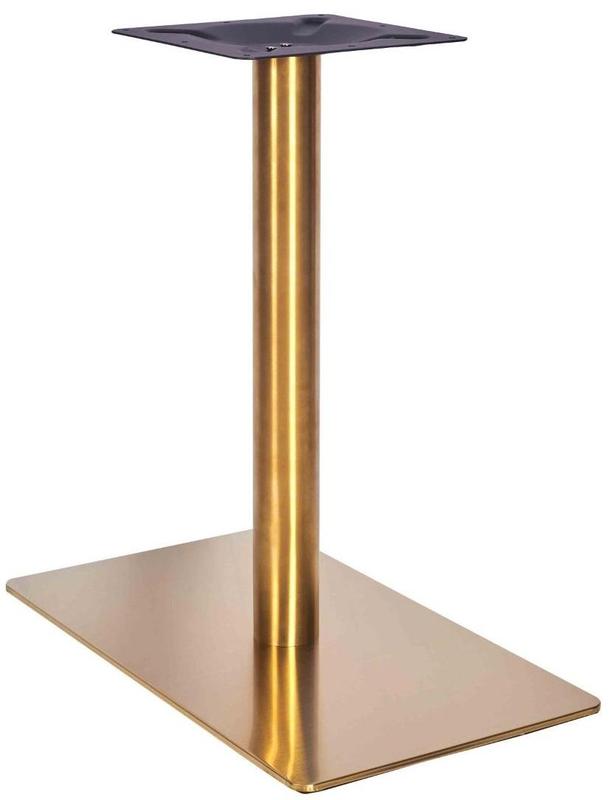 Lucia Single Pedestal DH - Vintage Brass - main image