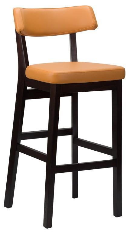 Sara Highchair - Faux Leather With Wenge Frame - main image