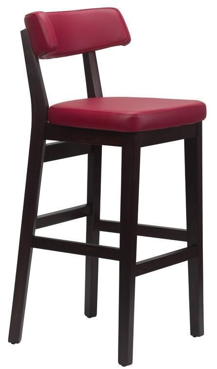 Sara Highchair - Faux Leather With Wenge Frame - main image