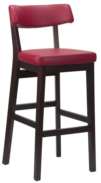 Sara Highchair - Faux Leather With Wenge Frame - main image