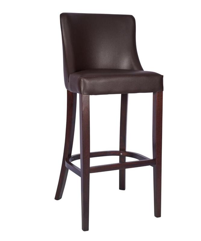 Sienna Highstool - Dark Brown / Walnut - main image