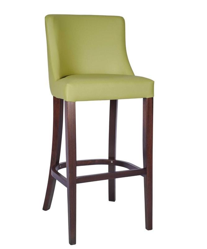 Sienna Highstool - Lime Green / Walnut - main image