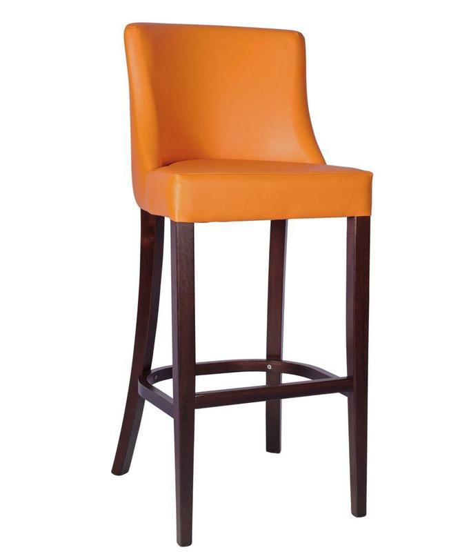 Sienna Highstool - Ochre Brown / Walnut - main image