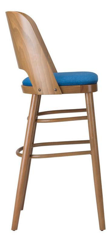 Francesca Highchair Veneer Back / Upholstered Seat - main image