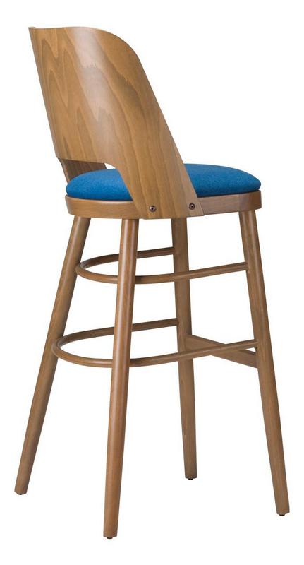 Francesca Highchair Veneer Back / Upholstered Seat - main image