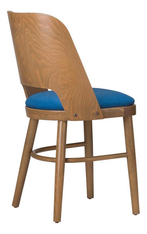 Gina Side Chair - Veneer Back / Upholstered Seat - main image