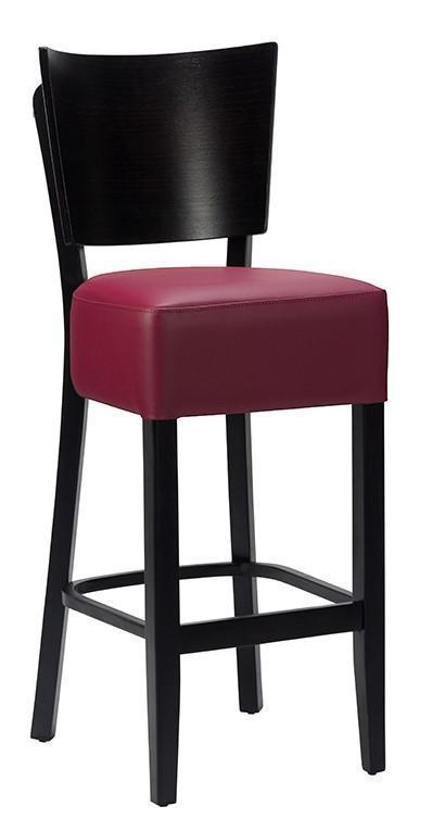 Charlie VB Highchair - Wine With Walnut Frame - main image