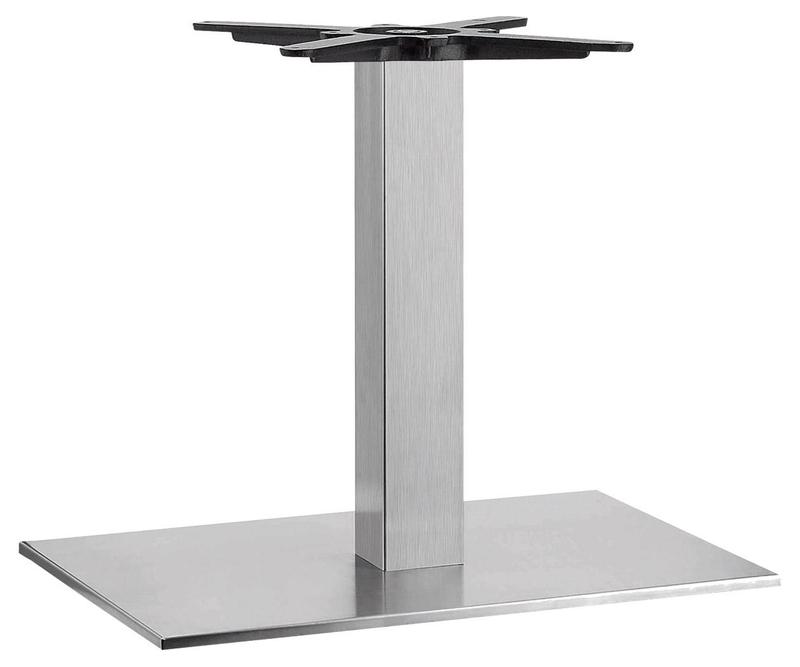 Flat Stainless Single Rec Base - Stainless - main image