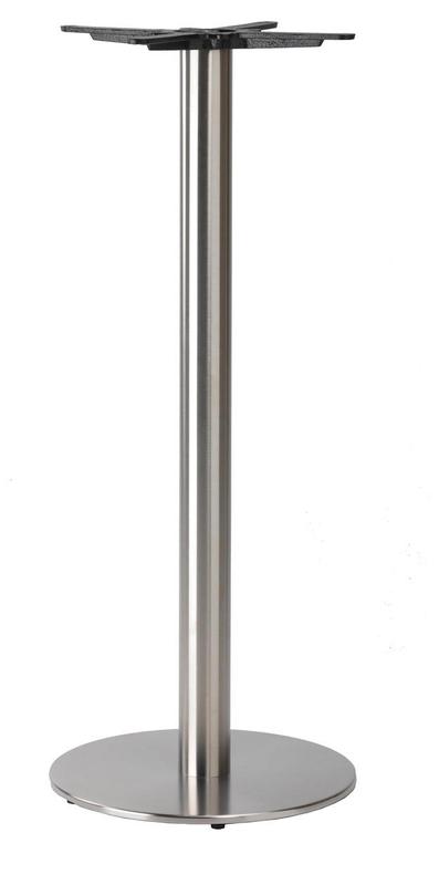 Flat Stainless Small Round Base - Stainless - main image