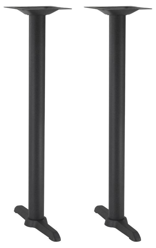 Cross Twin Table Base - Black - main image