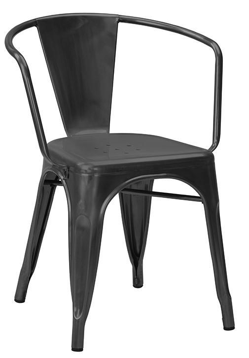 Poppy Armchair (Matt Black) - main image