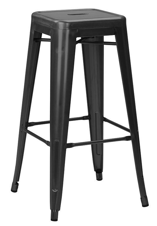 Poppy High Stool (Matt Black) - main image