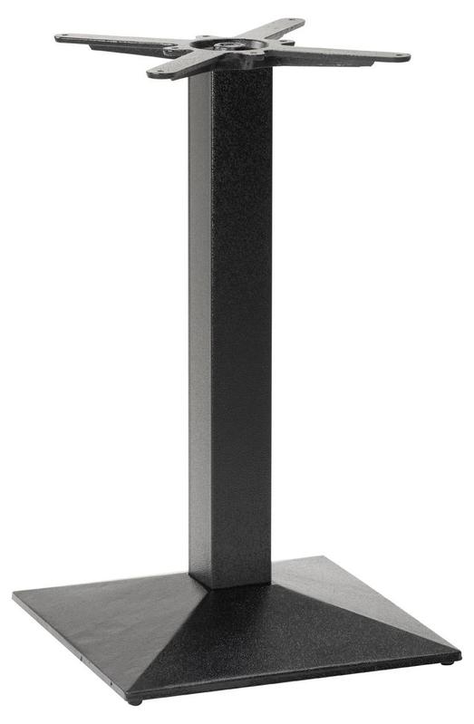 Pyramid Square Table Base - Black - main image