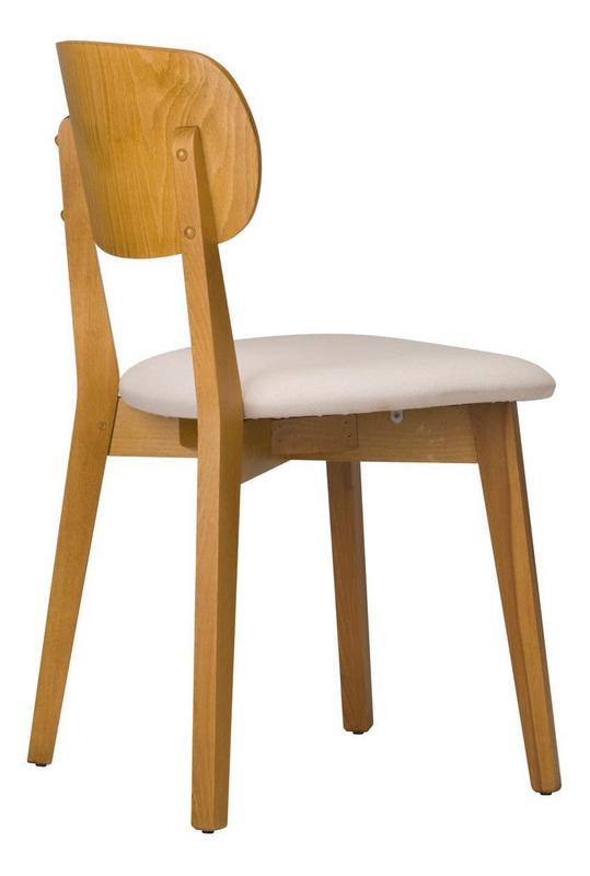 Lorenzo Side Chair - Veneer Back / Upholstered Seat - main image