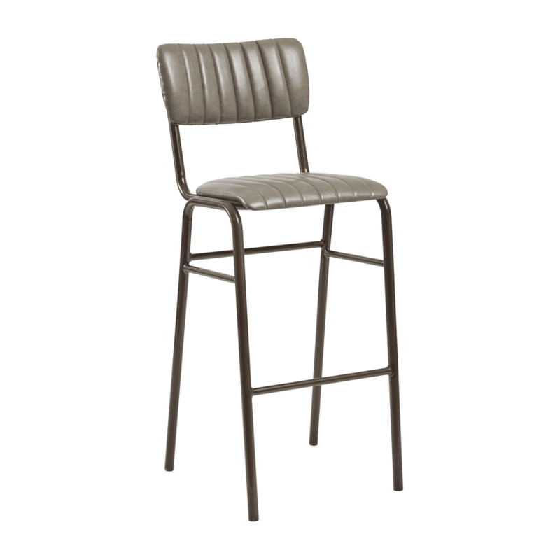 Stacey Stacking Bar Stool - Grey - main image