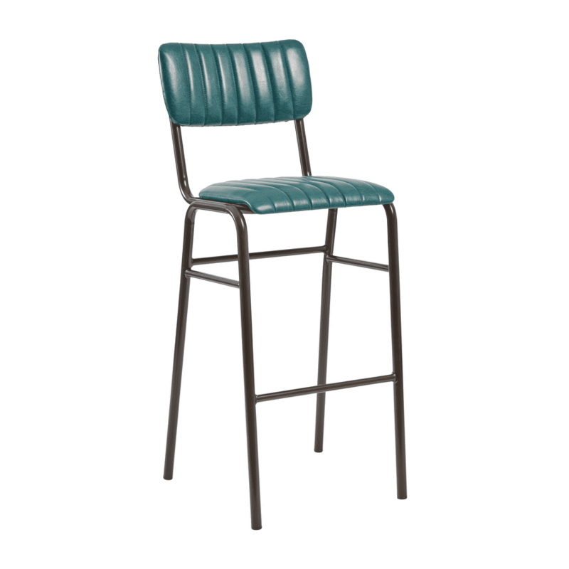 Stacey Stacking Bar Stool - Teal - main image