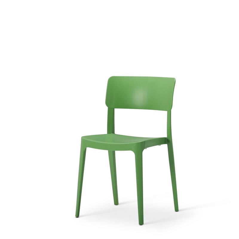 Viv Polpropylene Chair - Side chair - Avocado - main image