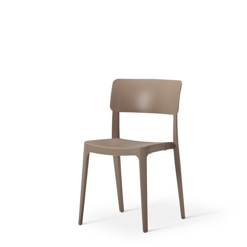 Viv Polpropylene Chair - Side chair - Jute - main image