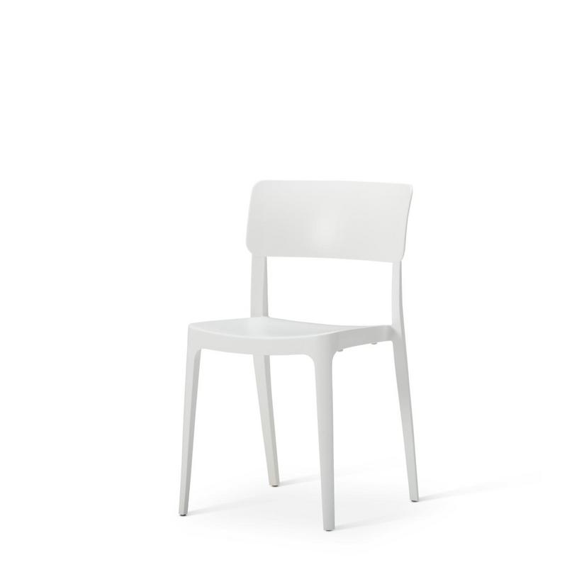 Viv Polpropylene Chair - Side chair - White - main image