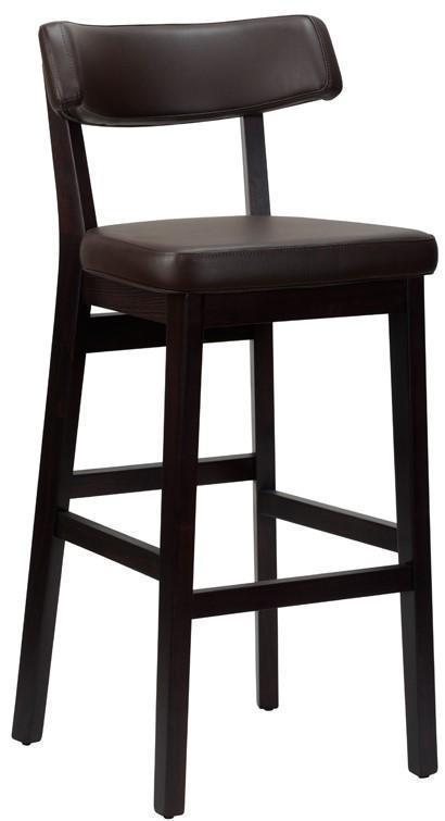 Sara Highchair - Faux Leather With Wenge Frame - main image