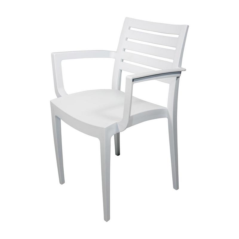 Tayla Armchair -  White - main image