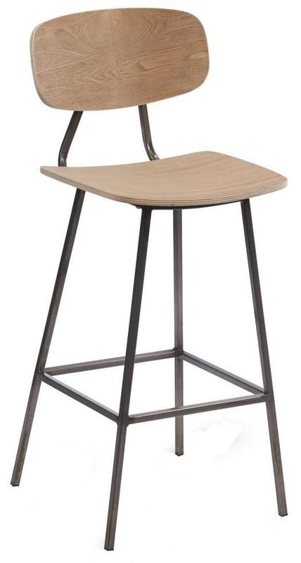 Josie High Stool Clear Frame (Lacquered) - main image