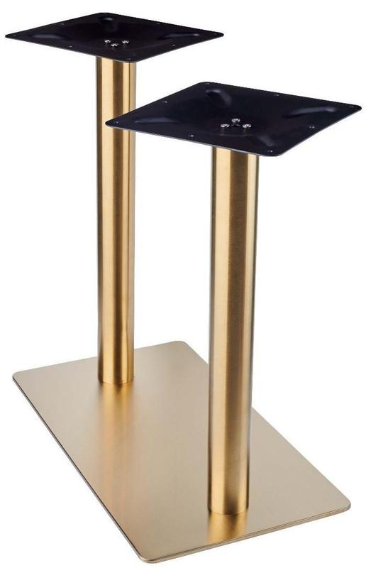 Lucia Twin Pedestal DH - Vintage Brass - main image