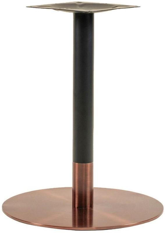 Lucia Large Round DH - Rose Gold / Black - main image