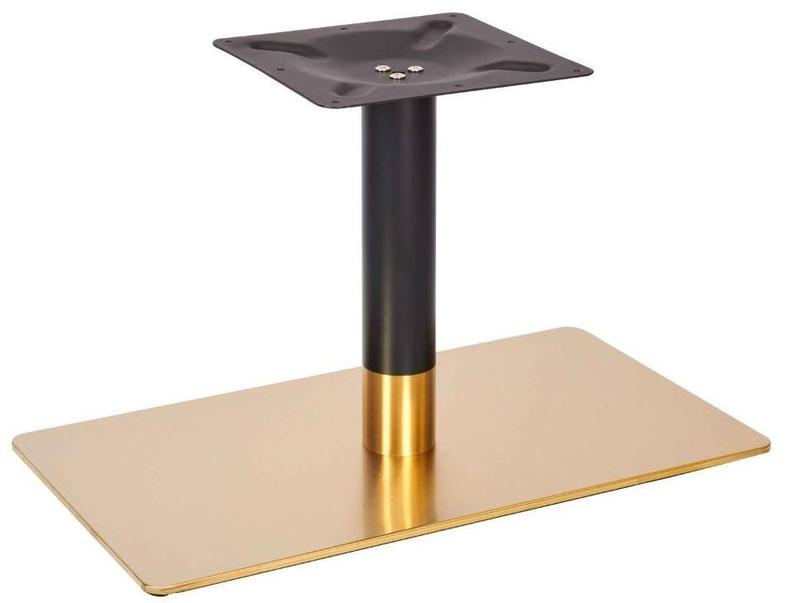 Lucia Single Pedestal CH - Vintage Brass / Black - main image