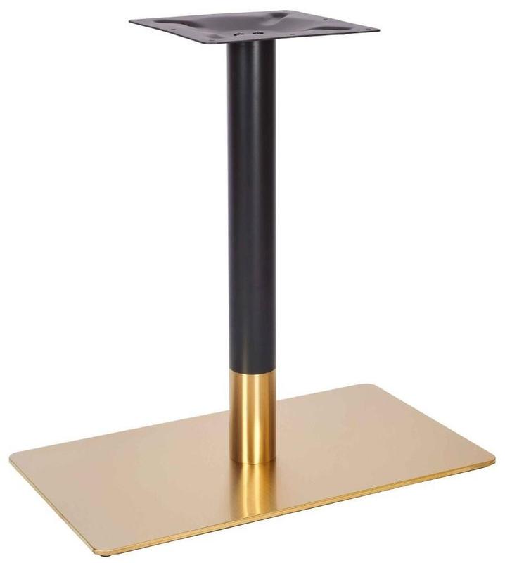 Lucia Single Pedestal DH - Vintage Brass / Black - main image