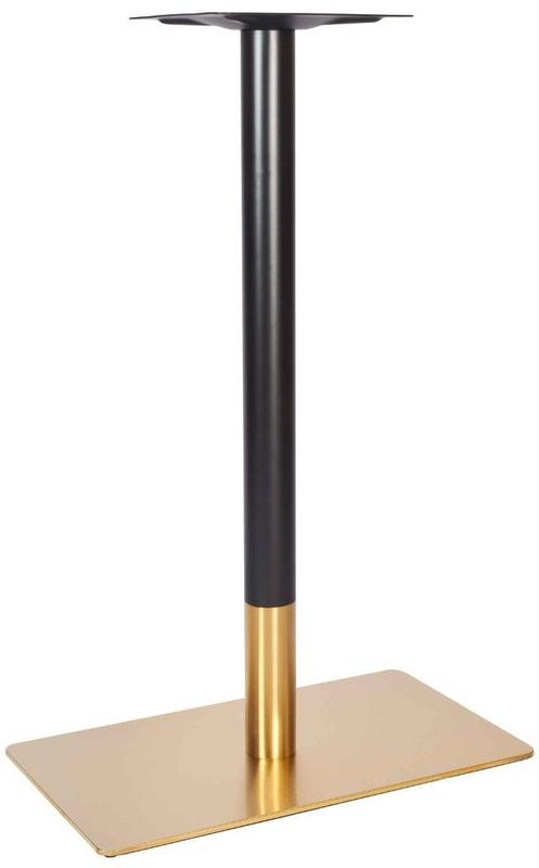 Lucia Single Pedestal PH - Vintage Brass / Black - main image