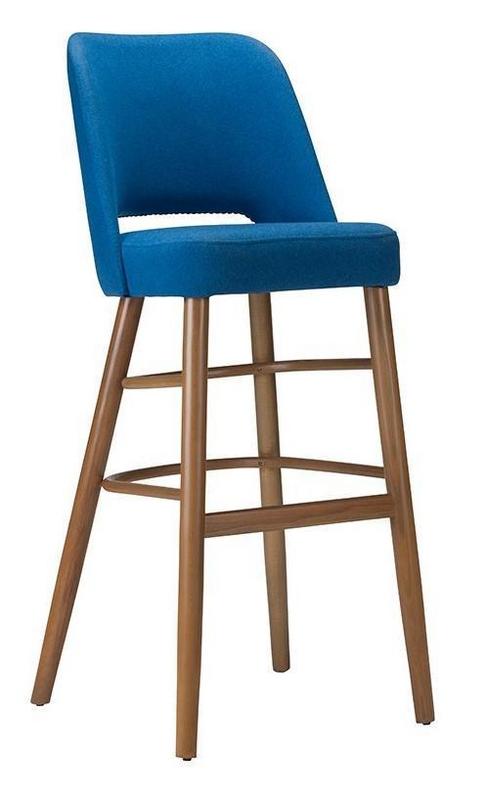 Francesca Highchair - Float Button Fully Upholstered - main image