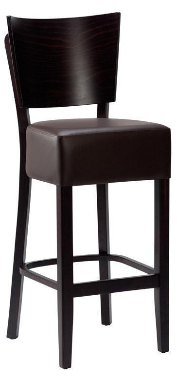 Charlie VB Highchair - Faux Leather With Wenge Frame - main image