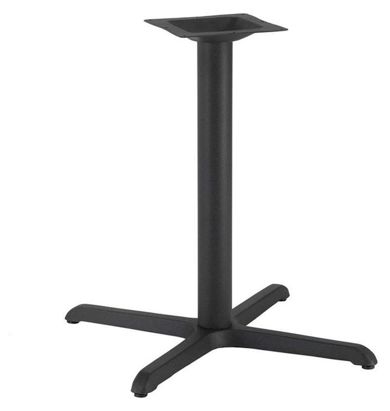 Cross Medium Table Base - Black - main image