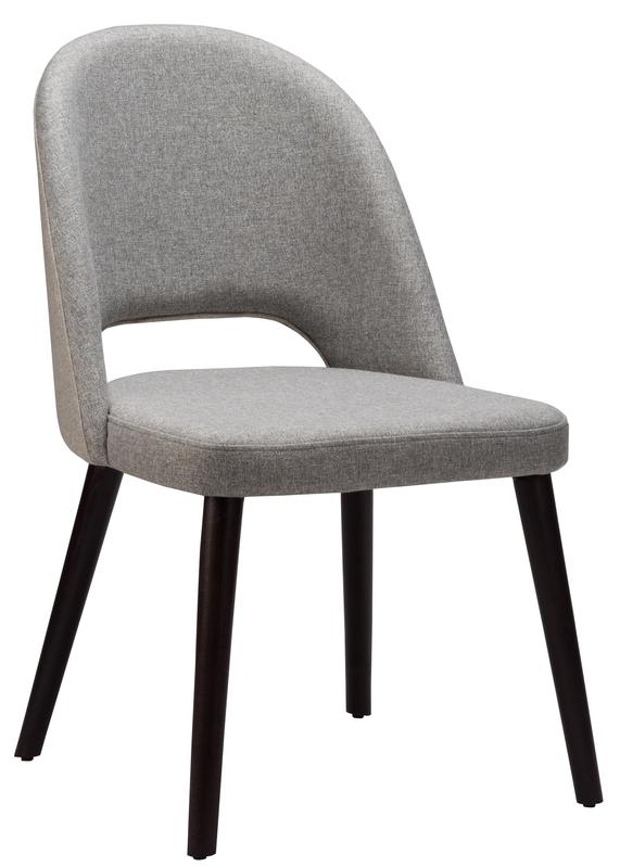 Lottie CO Side Chair - Pebble / Zinc - Wenge - main image