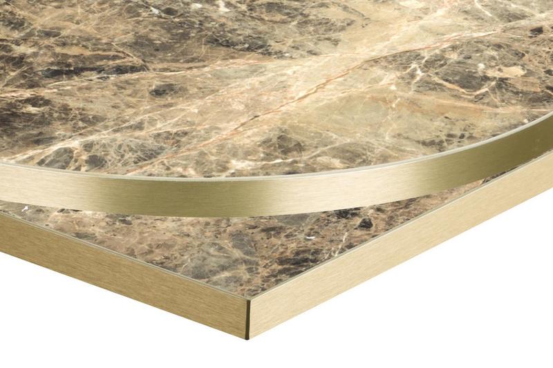 Formica Breccia Paradiso F3457 / Gold ABS Edge  - main image