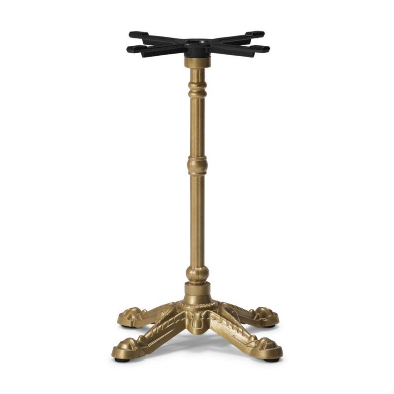 Bistro Gold Cast Iron Table Base - main image