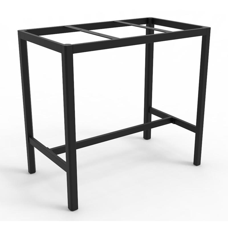 Caroline Rectangle Poseur Height Table Frame - 1175 x 675mm - main image