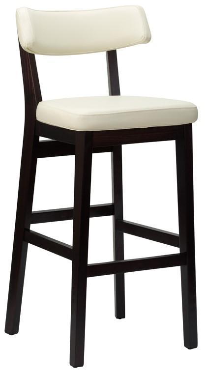 Sara Highchair - Faux Leather With Wenge Frame - main image