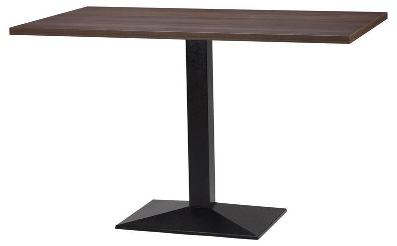 1200mm x 700mm , Tobacco Pacific Walnut/ Matching ABS, Pyramid Rectangular (Dining Height) - main image