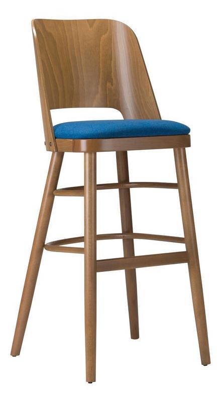 Francesca Highchair Veneer Back / Upholstered Seat - main image