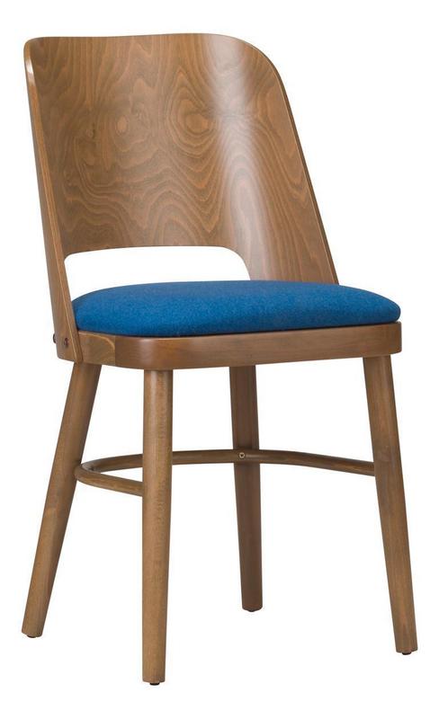 Gina Side Chair - Veneer Back / Upholstered Seat - main image