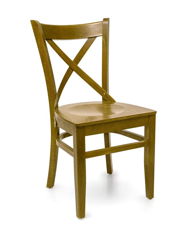 Cross  Side Chair Veneer - main image