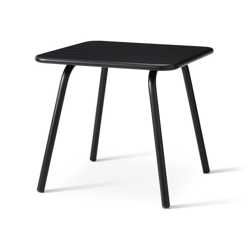 Rio Black Aluminium Table 4 Seater 800x800 - main image