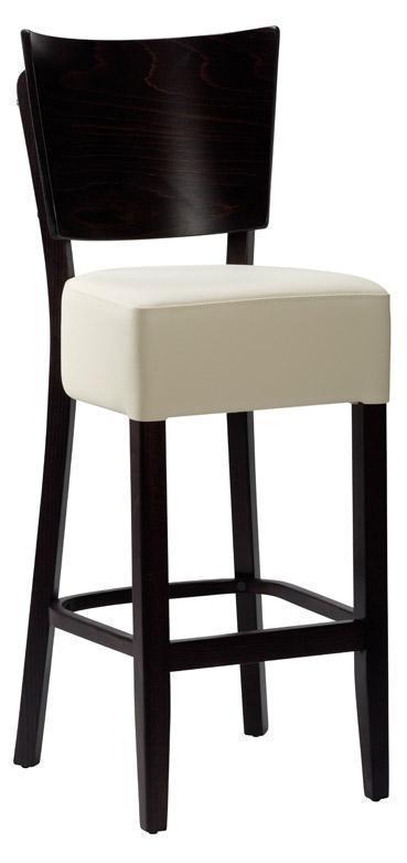 Charlie VB Highchair - Faux Leather With Wenge Frame - main image