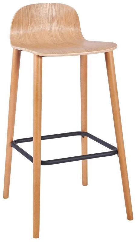 Ellie High Stool (Wood Legs Lacq) - main image