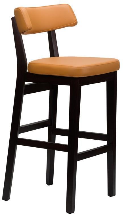 Sara Highchair - Faux Leather With Wenge Frame - main image